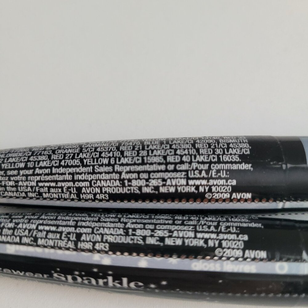 Avon Glazewear Sparkle Lip Gloss MOCHA LATTE G540 SEALED New Old Stock Lot of 2 - Picture 6 of 6